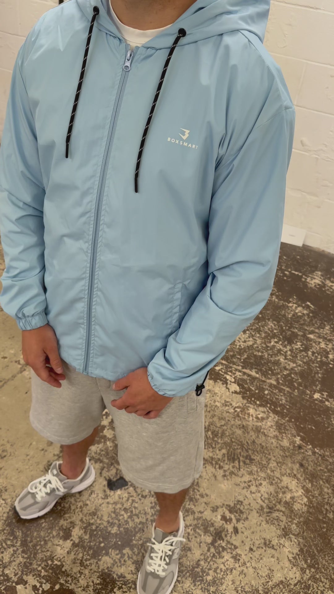 SKY BLUE WINDBREAKER