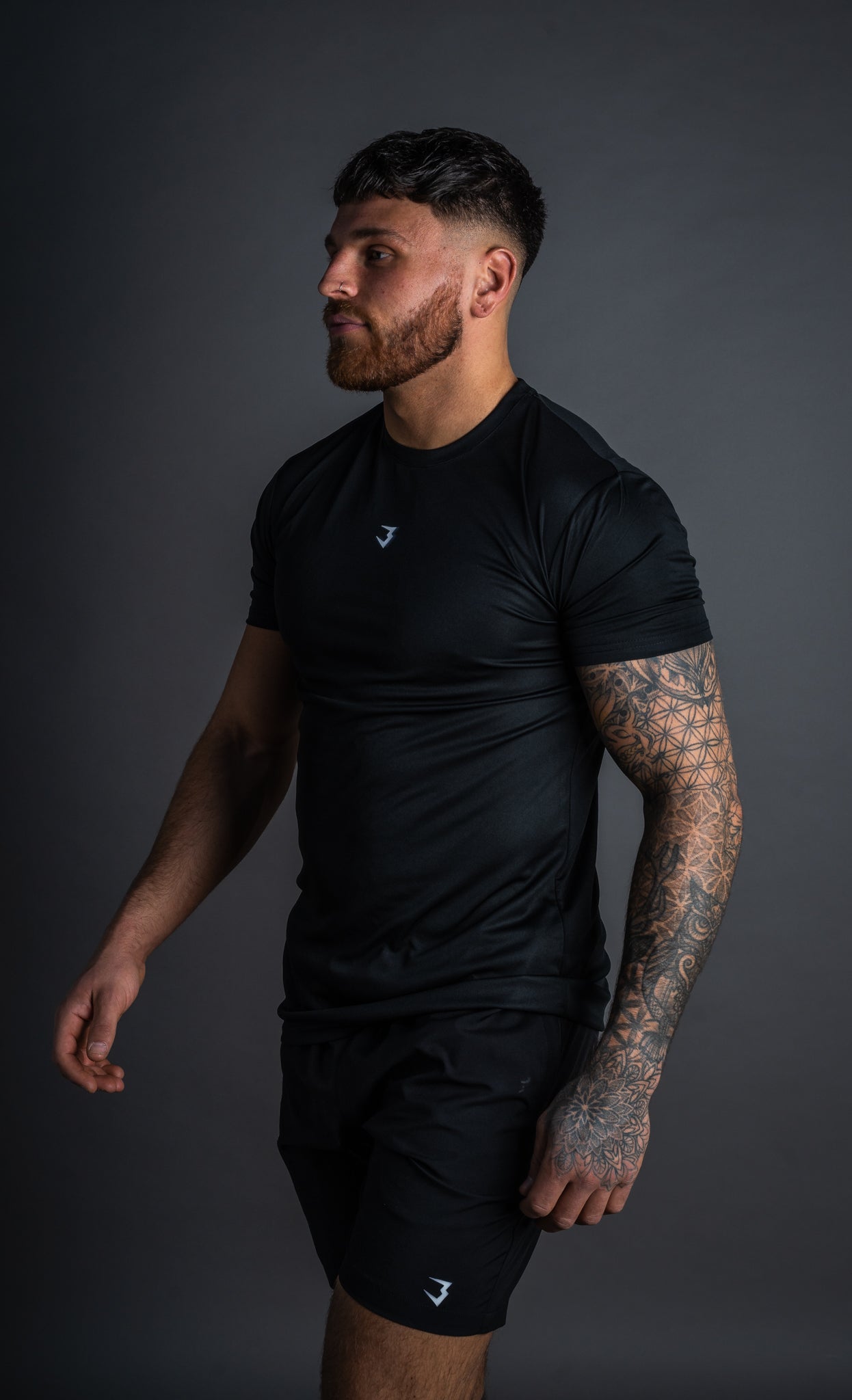 Black B Dri-Fit Training
